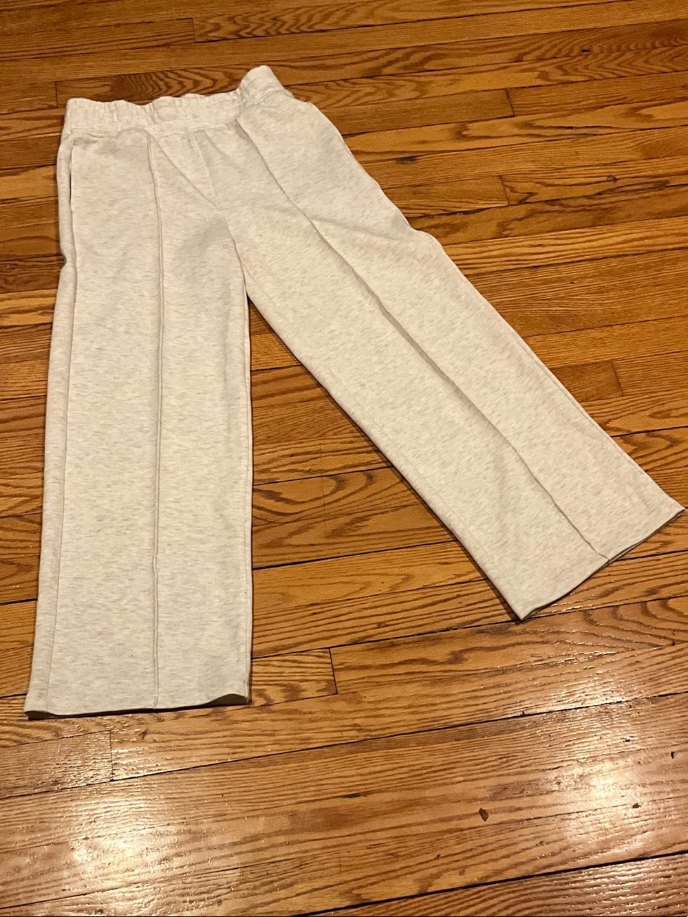 Marshalls Kids Heather Gray Wide-Leg Sweatpants